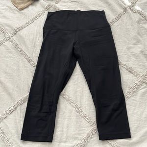 Lululemon crop align pants - size 8 - black